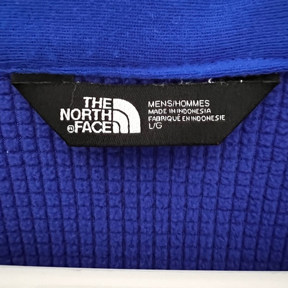 The North Face Stretch 1/4 Zip Fleece Jacket Pullover Size Large - Picture 3 of 5